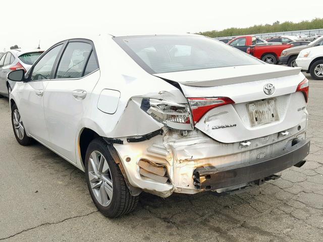 5YFBPRHE6EP126207 - 2014 TOYOTA COROLLA EC 白色 照片 3