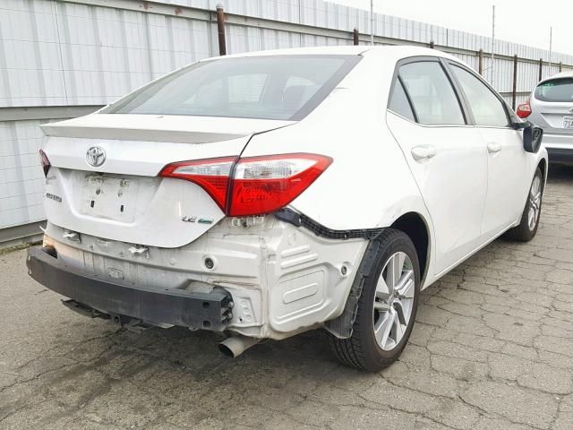5YFBPRHE6EP126207 - 2014 TOYOTA COROLLA EC 白色 照片 4