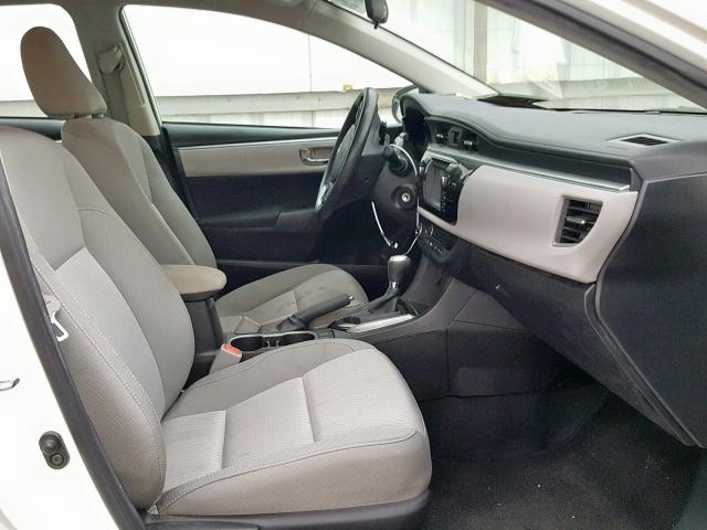 5YFBPRHE6EP126207 - 2014 TOYOTA COROLLA EC 白色 照片 5