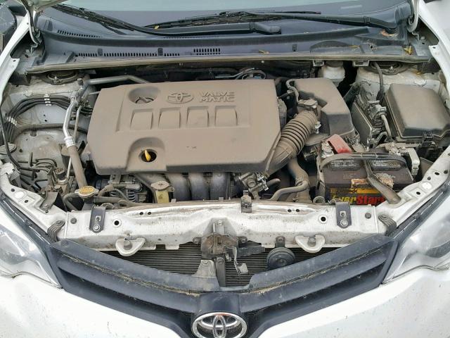 5YFBPRHE6EP126207 - 2014 TOYOTA COROLLA EC 白色 照片 7