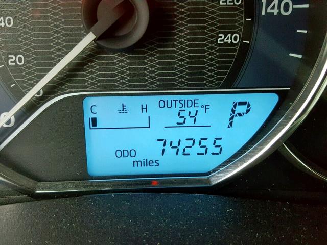 5YFBPRHE6EP126207 - 2014 TOYOTA COROLLA EC 白色 照片 8