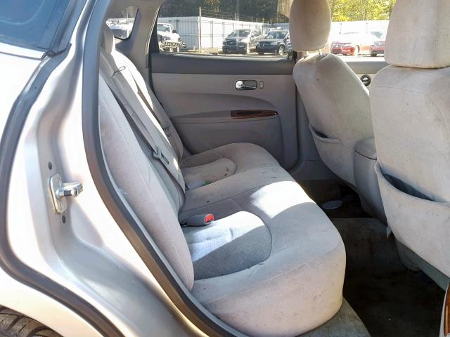 2G4WC582261237814 - 2006 BUICK LACROSSE C GRAY photo 6