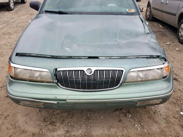 2MELM74W4VX711720 - 1997 MERCURY GRAND MARQ GREEN photo 7