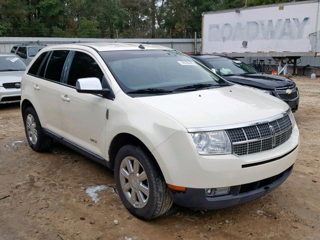 2LMDU68C38BJ10493 - 2008 LINCOLN MKX WHITE photo 1