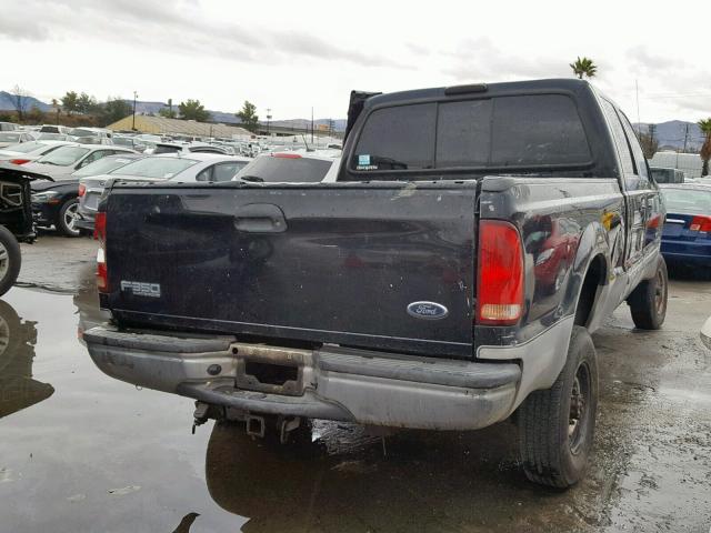 1FTSW31F42EA22097 - 2002 FORD F350 SRW S BLACK photo 4