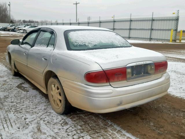 1G4HP52K734107422 - 2003 BUICK LESABRE CU SILVER photo 3