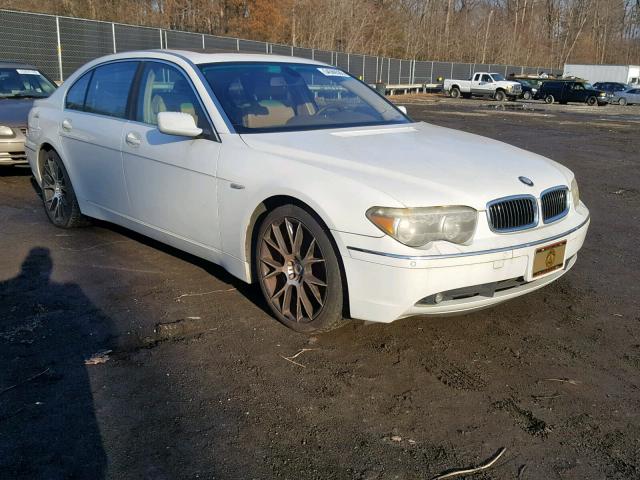 WBAGN63433DS43491 - 2003 BMW 745 LI WHITE photo 1