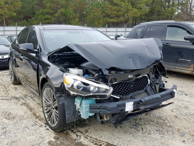 KNALN4D76E5155639 - 2014 KIA CADENZA PR BLACK photo 1