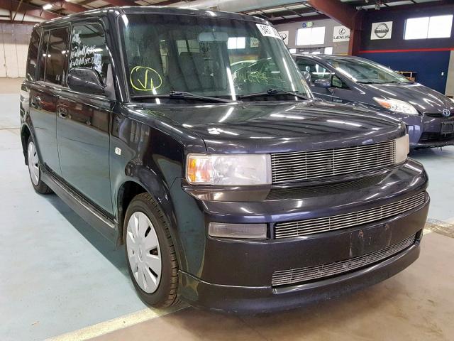 JTLKT334764071007 - 2006 TOYOTA SCION XB BLACK photo 1