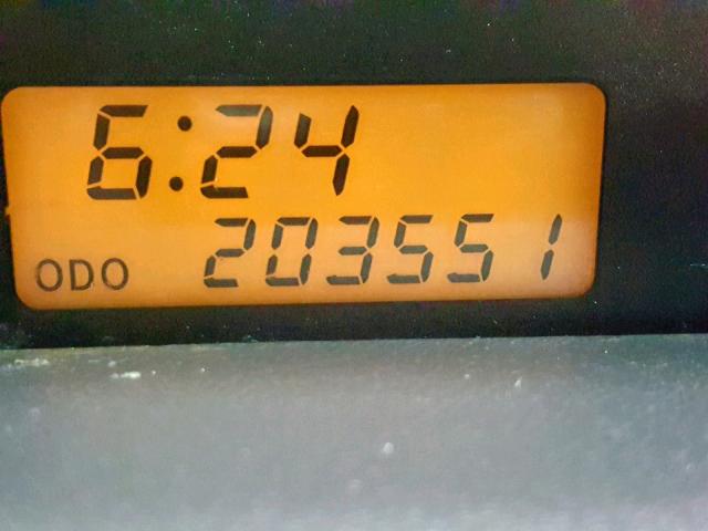 JTLKT334764071007 - 2006 TOYOTA SCION XB BLACK photo 8