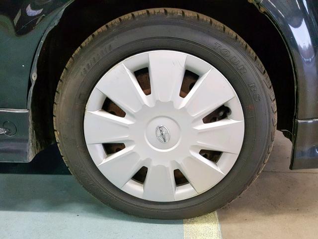 JTLKT334764071007 - 2006 TOYOTA SCION XB BLACK photo 9