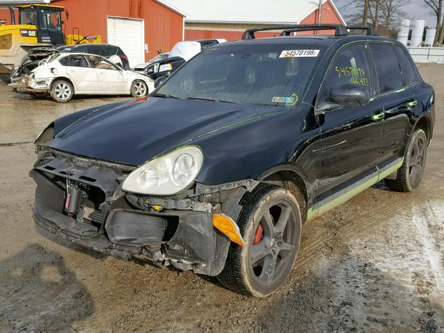 WP1AC29P14LA92620 - 2004 PORSCHE CAYENNE TU GREEN photo 2