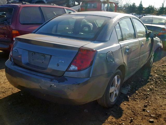 1G8AL58B56Z122558 - 2006 SATURN ION LEVEL GRAY photo 4
