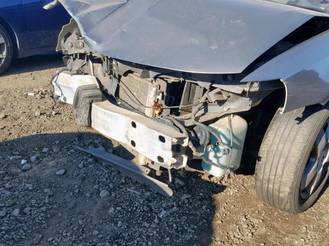 1G8AL58B56Z122558 - 2006 SATURN ION LEVEL GRAY photo 9