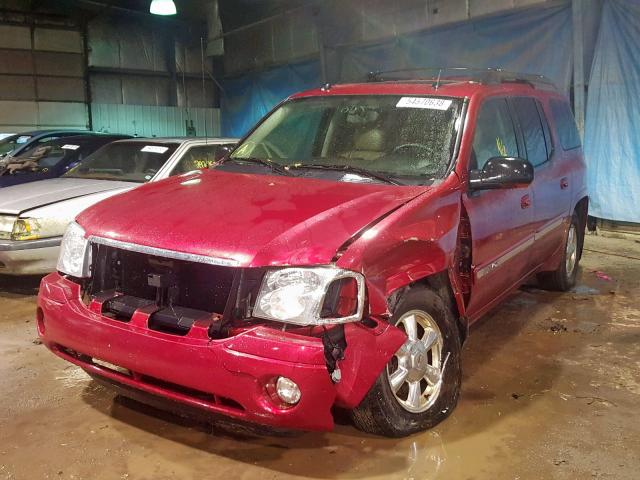 1GKET16S556174599 - 2005 GMC ENVOY XL MAROON photo 2