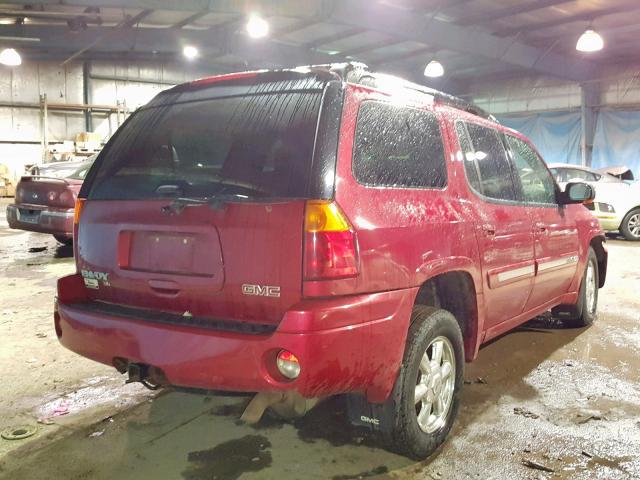 1GKET16S556174599 - 2005 GMC ENVOY XL MAROON photo 4