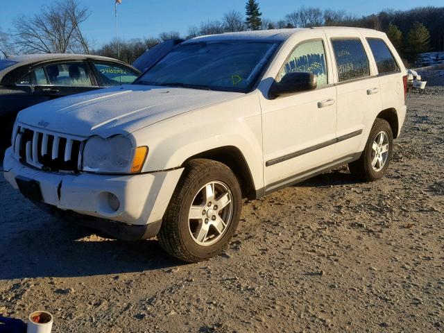 1J8GR48K87C687246 - 2007 JEEP GRAN CHER WHITE photo 2