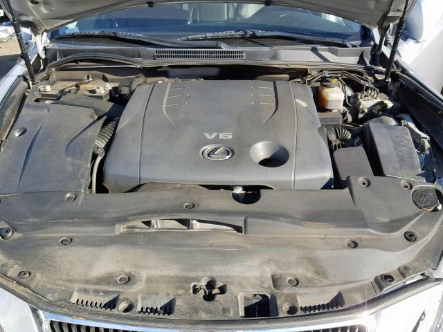 JTHBK262072051096 - 2007 LEXUS IS 250 GRAY photo 7