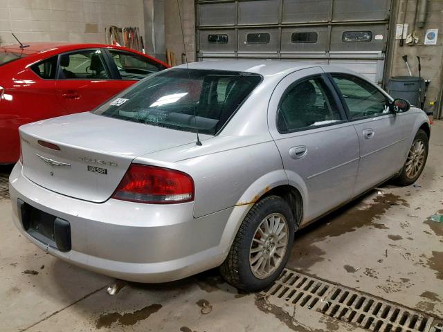 1C3EL56R45N526632 - 2005 CHRYSLER SEBRING TO SILVER photo 4