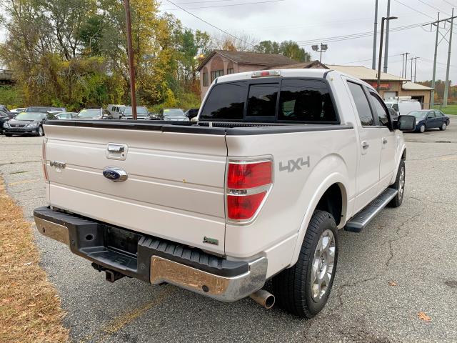 1FTFW1EV6AFB12058 - 2010 FORD F150 SUPER WHITE photo 4