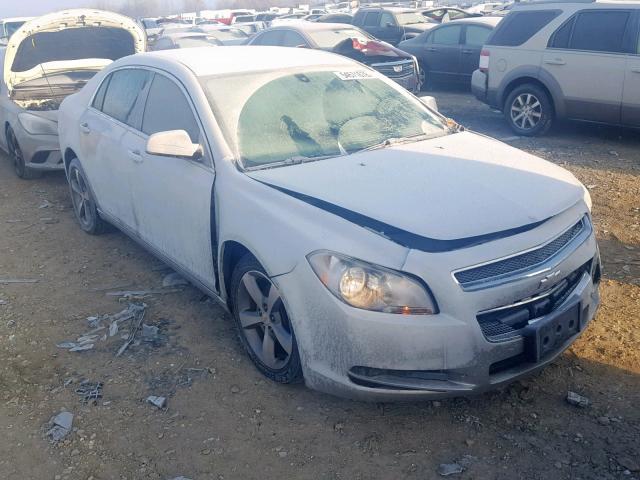 1G1ZC5EUXBF133767 - 2011 CHEVROLET MALIBU 1LT SILVER photo 1
