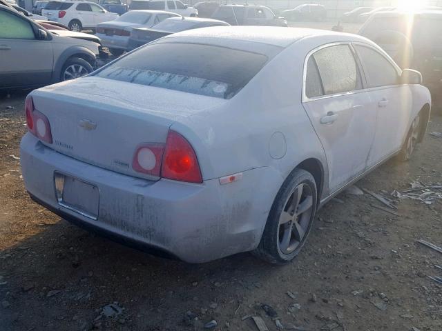 1G1ZC5EUXBF133767 - 2011 CHEVROLET MALIBU 1LT SILVER photo 4