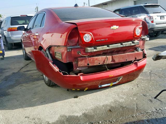 1G1ZC5E07CF283141 - 2012 CHEVROLET MALIBU 1LT RED photo 3