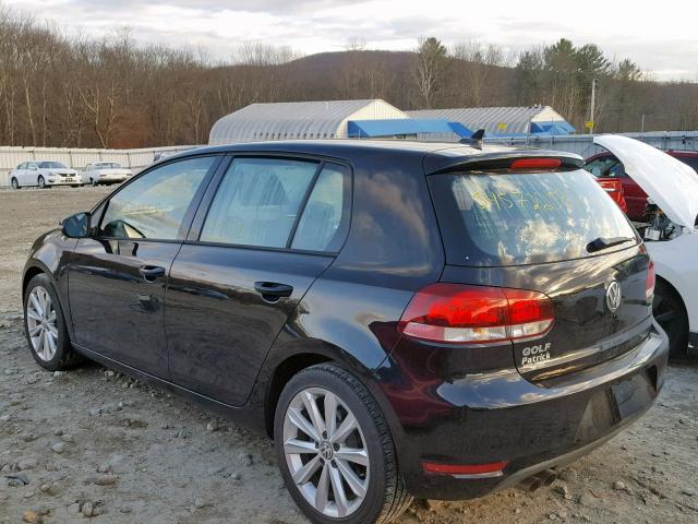 WVWDM7AJ3DW128970 - 2013 VOLKSWAGEN GOLF 黑色 照片 3