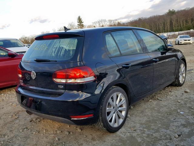 WVWDM7AJ3DW128970 - 2013 VOLKSWAGEN GOLF 黑色 照片 4