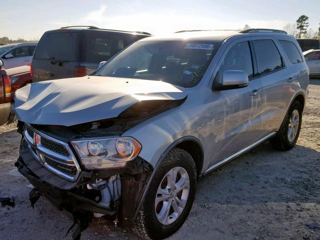 1C4RDHDG9CC113613 - 2012 DODGE DURANGO CR GRAY photo 2