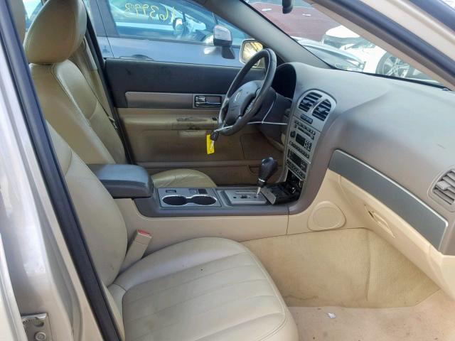 1LNHM87A55Y644540 - 2005 LINCOLN LS TAN photo 5