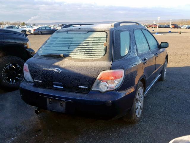 JF1GG67656H813843 - 2006 SUBARU IMPREZA 2. BLUE photo 4