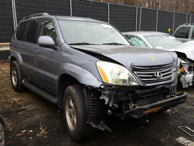 JTJBT20X440039685 - 2004 LEXUS GX 470 BLUE photo 1