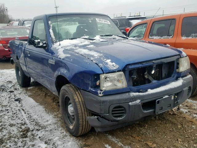 1FTYR10D58PA28509 - 2008 FORD RANGER BLUE photo 1