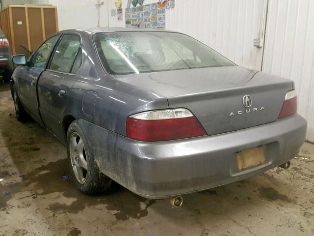 19UUA56642A030656 - 2002 ACURA 3.2TL GRAY photo 3