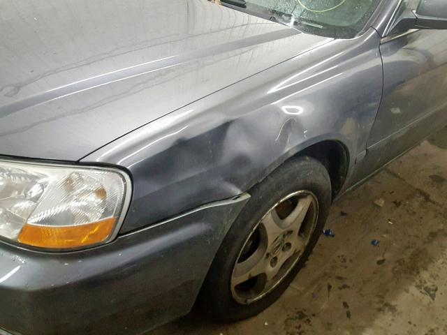 19UUA56642A030656 - 2002 ACURA 3.2TL GRAY photo 9