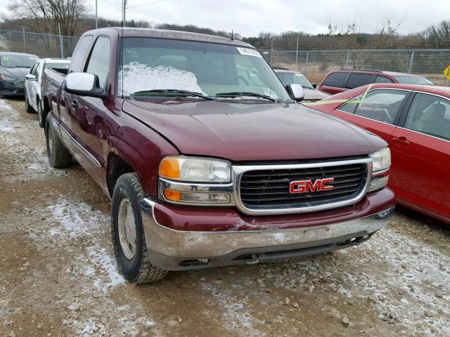 2GTEK19T511391669 - 2001 GMC NEW SIERRA RED photo 1