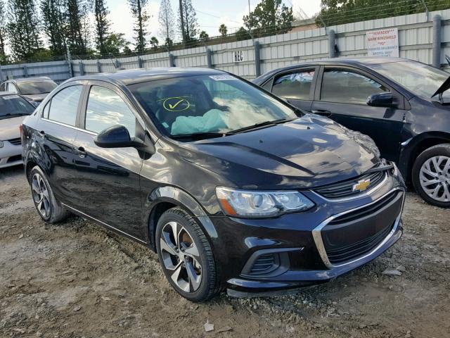 1G1JF5SB9H4124084 - 2017 CHEVROLET SONIC PREM BLACK photo 1