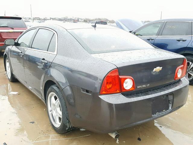 1G1ZC5EB2AF225159 - 2010 CHEVROLET MALIBU 1LT CHARCOAL photo 3
