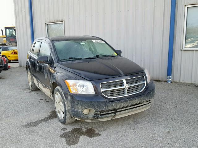 1B3HB48B57D560532 - 2007 DODGE CALIBER SX BLACK photo 1