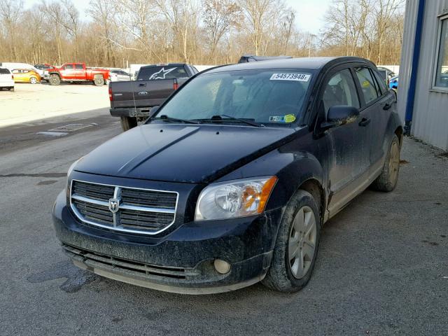 1B3HB48B57D560532 - 2007 DODGE CALIBER SX BLACK photo 2