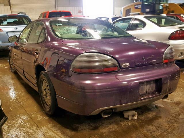 1G2WP52K8VF204927 - 1997 PONTIAC GRAND PRIX MAROON photo 3