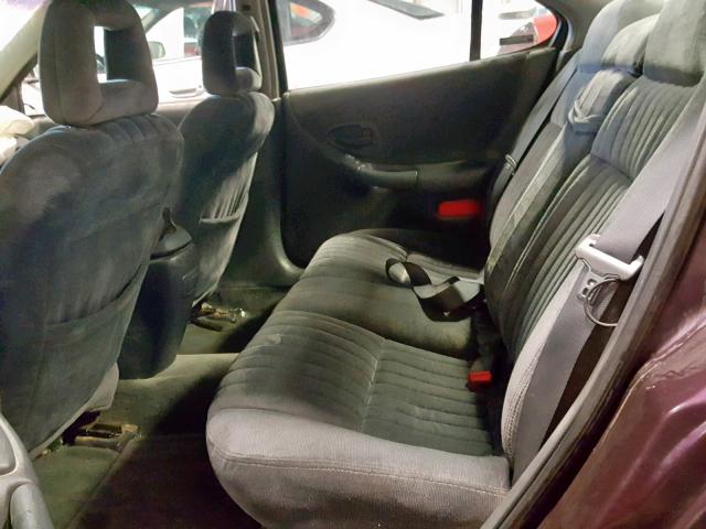 1G2WP52K8VF204927 - 1997 PONTIAC GRAND PRIX MAROON photo 6