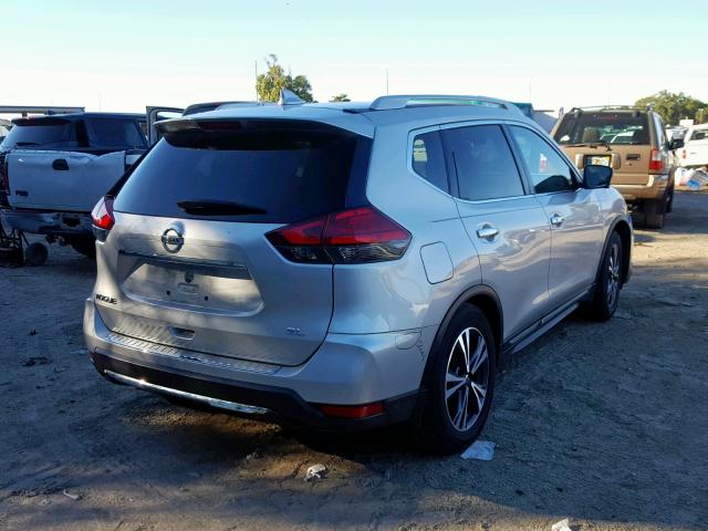 5N1AT2MT9HC798399 - 2017 NISSAN ROGUE S SILVER photo 4