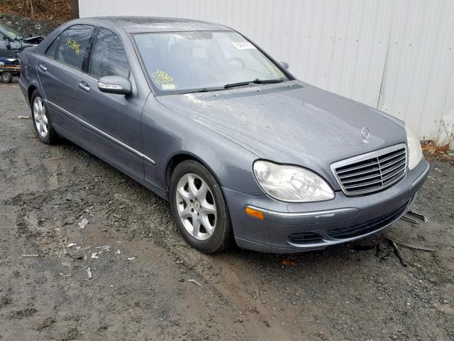 WDBNG83J36A471176 - 2006 MERCEDES-BENZ S 430 4MAT GRAY photo 1