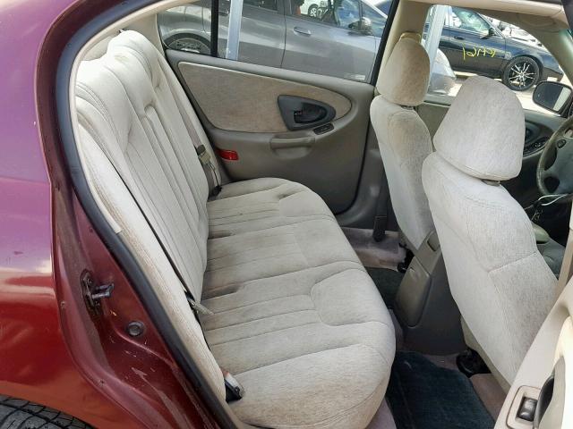 1G1NE52M6WY100529 - 1998 CHEVROLET MALIBU LS 红色 照片 6