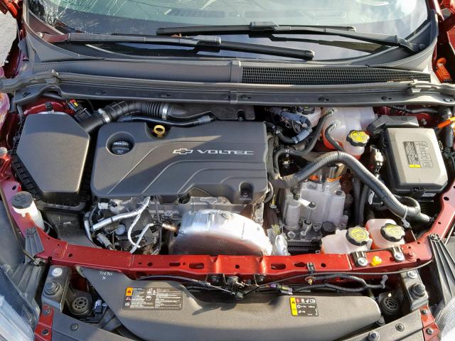 1G1RB6S51HU159443 - 2017 CHEVROLET VOLT PREMI RED photo 7