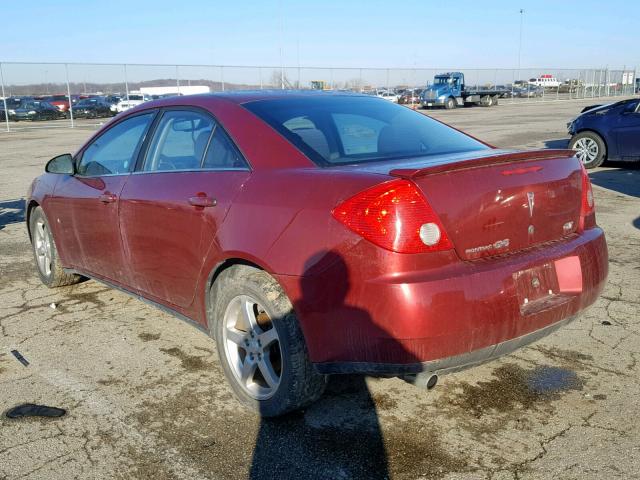 1G2ZH57N494154008 - 2009 PONTIAC G6 GT RED photo 3