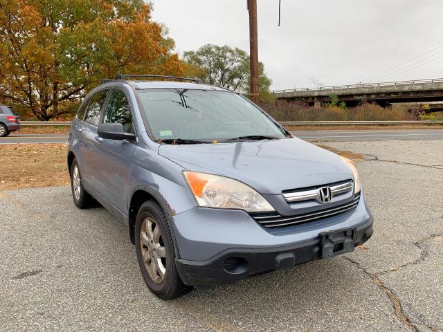 JHLRE48747C077497 - 2007 HONDA CR-V EXL BLUE photo 2