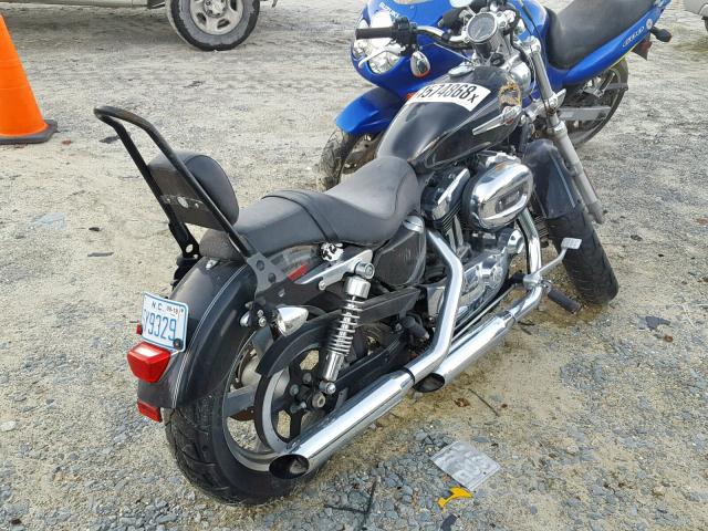 1HD1CT311CC413600 - 2012 HARLEY-DAVIDSON XL1200 C BLACK photo 4